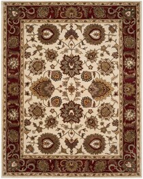 Safavieh Royalty ROY254A Ivory and Red