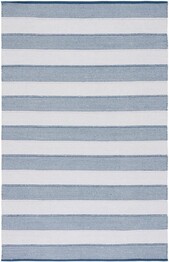 Safavieh Striped Kilim STK803F Grey and Blue