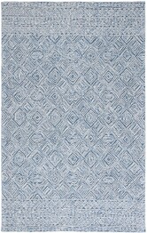 Safavieh Textual TXT201M Blue and Ivory