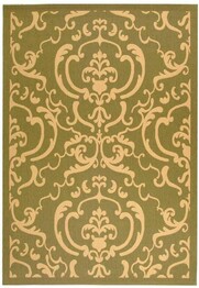 Safavieh Courtyard CY2663-1E06 Olive and Natural