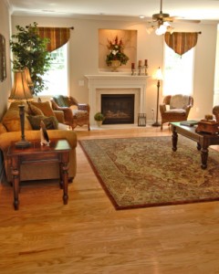 Large area rugs can be used effectively in your home.