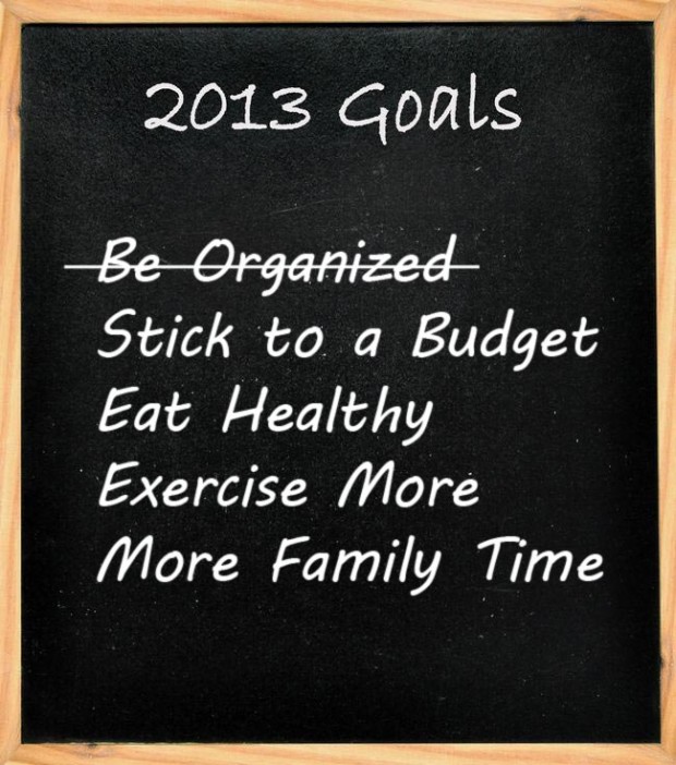 2013 goals and resolutions