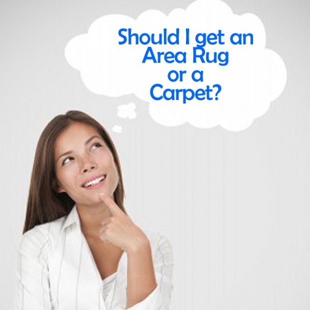 The Problem you Stand on: Choosing between Area Rugs and Carpets