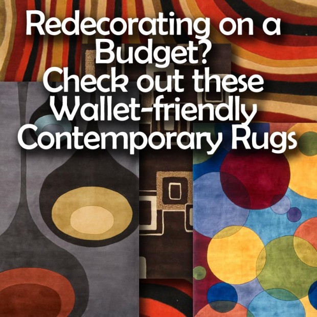 Redecorating on a budget? Check out these wallet-friendly Contemporary rugs