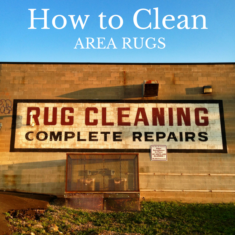 How to Clean Area Rugs