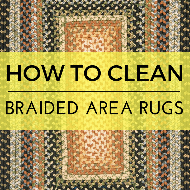 How to Clean Braided Area Rugs