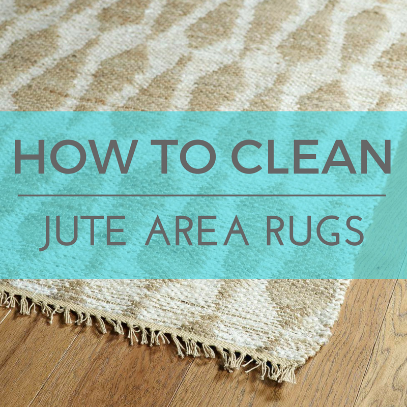 How to Clean Jute Area Rugs