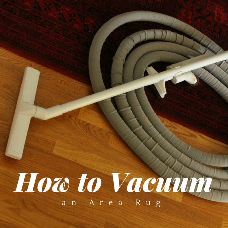 How to Vacuum an Area Rug