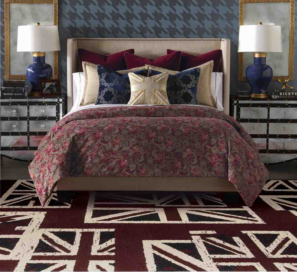 Barclay Butera Intermix INT05 Union Jack Area Rug