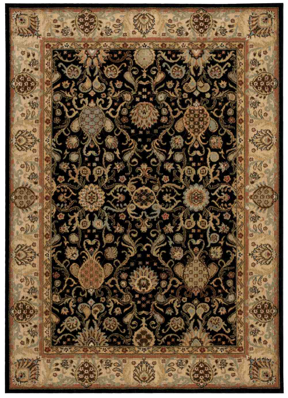 Nourison Kathy Ireland Lumiere KI602 Onyx Area Rug