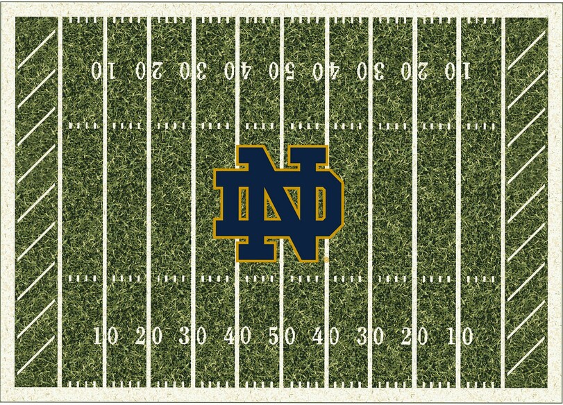 Imperial COLLEGE University of Notre Dame Homefield Rug