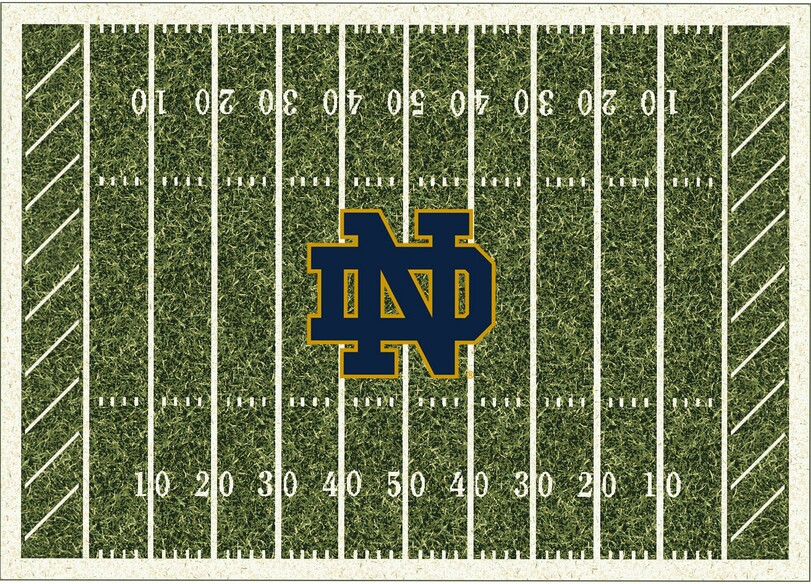 Imperial COLLEGE University of Notre Dame Homefield Rug