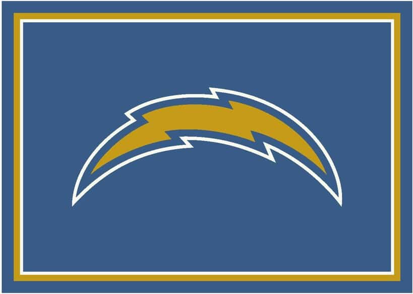 Imperial NFL Los Angeles Chargers Spirit Rug