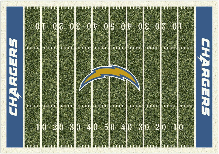 Imperial NFL Los Angeles Chargers Homefield Rug