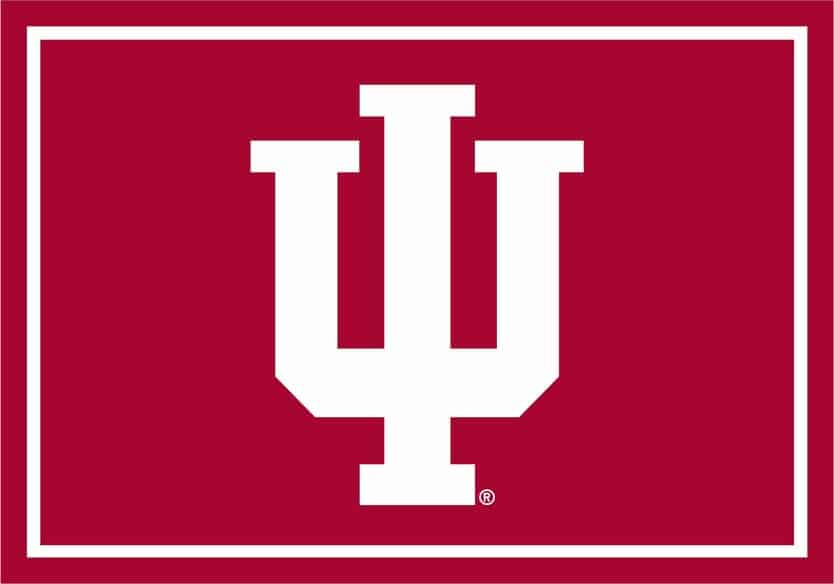 Imperial COLLEGE Indiana University Spirit Rug