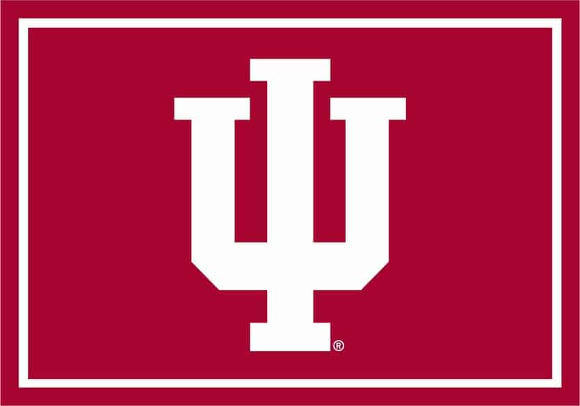 Imperial COLLEGE Indiana University Spirit Rug