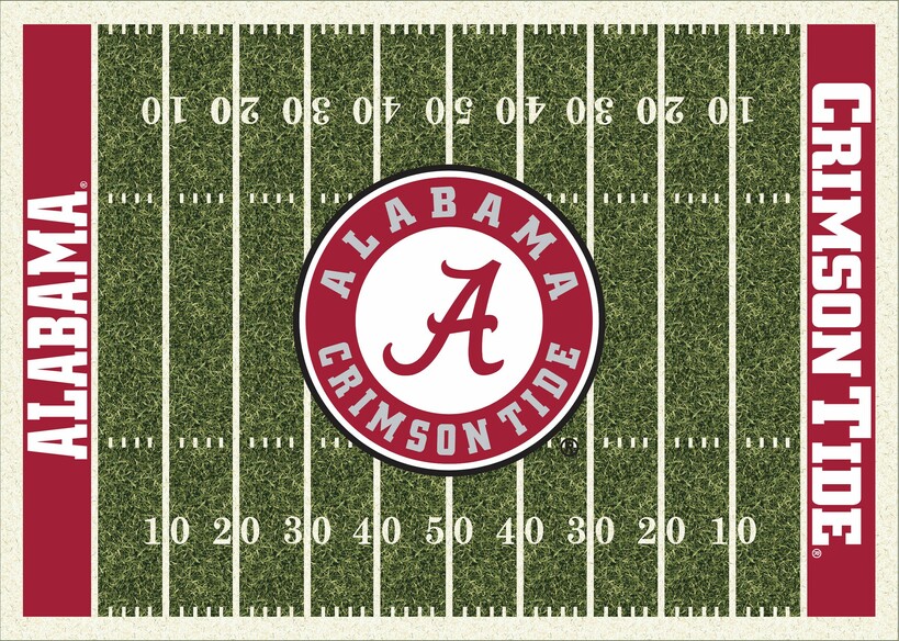 Imperial COLLEGE University Of Alabama Homefield Rug