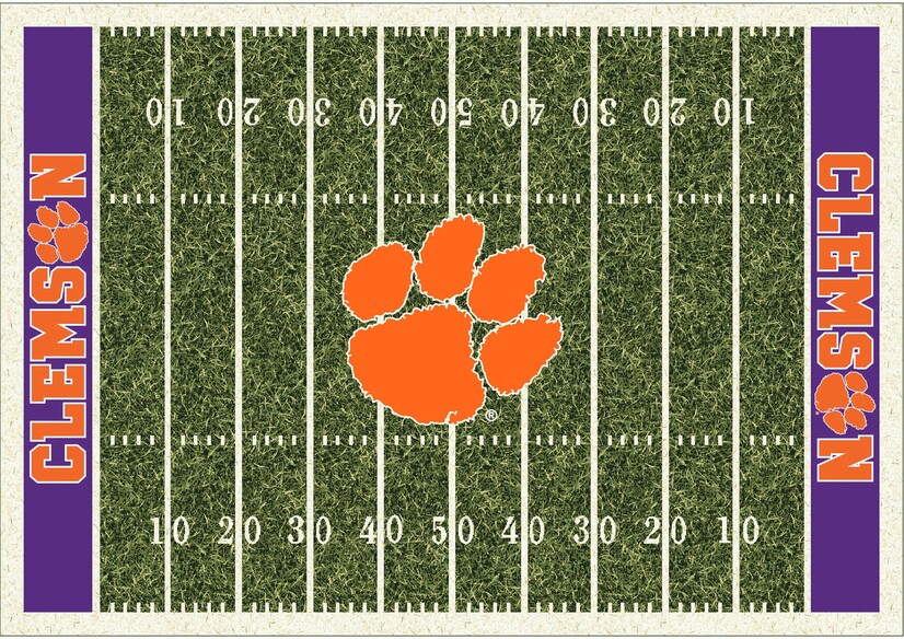 Imperial COLLEGE Clemson University Homefield Rug