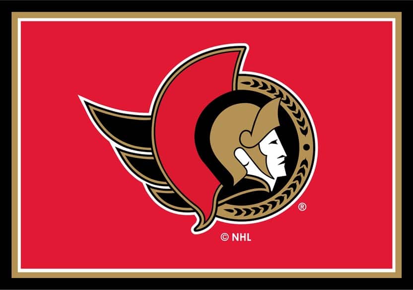 Imperial NHL Ottawa Senators  Area  Rug