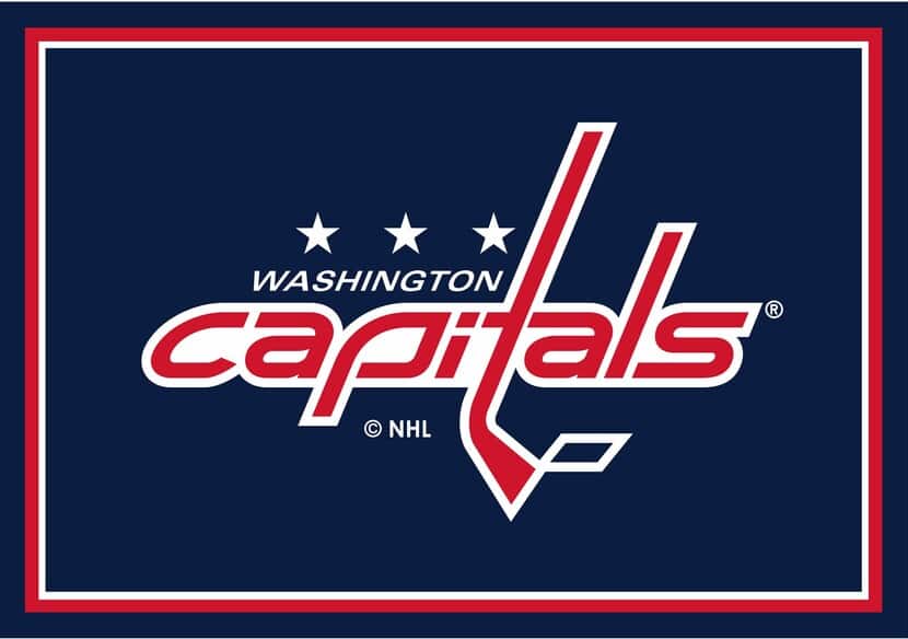 Imperial NHL Washington Capitals  Area  Rug