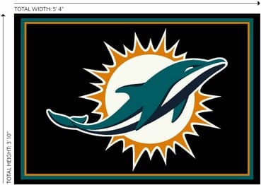Imperial NFL Miami Dolphins  Spirit Rug