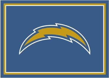 Imperial NFL Los Angeles Chargers Spirit Rug