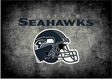 Imperial NFL Seattle Seahawks  Distressed Rug
