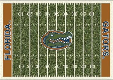 Imperial COLLEGE University Of Florida Homefield Rug