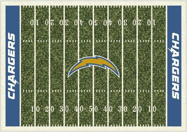 Imperial NFL Los Angeles Chargers Homefield Rug