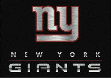 Imperial NFL New York Giants Chrome Rug