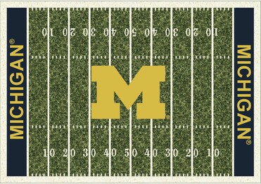 Imperial COLLEGE University Of Michigan Homefield Rug