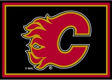 Imperial NHL Calgary Flames  Spirit Rug