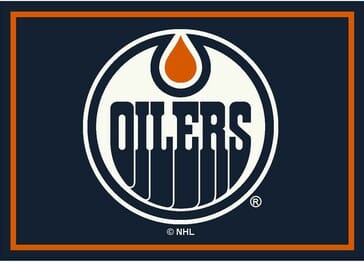 Imperial NHL Edmonton Oilers Spirit Rug