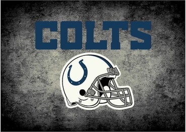 Imperial NFL Indianapolis Colts  Distressed Rug
