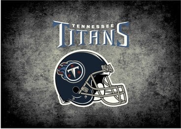 Imperial NFL Tennessee Titans Distressed Rug