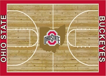 Imperial COLLEGE Ohio State Courtside Rug