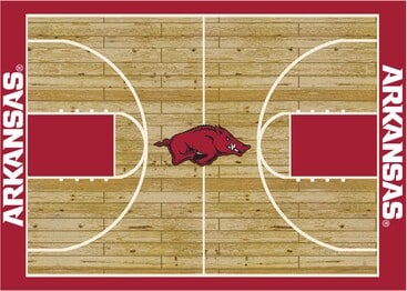 Imperial COLLEGE University Of Arkansas Courtside Rug
