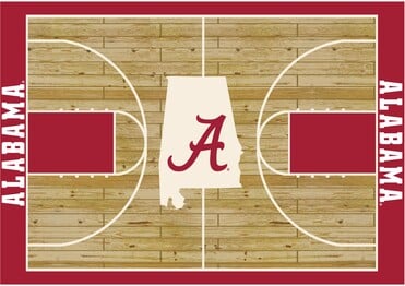 Imperial COLLEGE University Of Alabama Courtside Rug