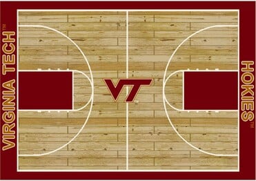 Imperial COLLEGE Virginia Tech Courtside Rug