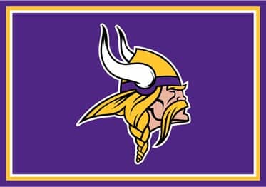 Imperial NFL Minnesota Vikings   Area  Rug
