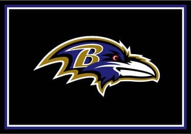 Imperial NFL Baltimore Ravens   Area  Rug