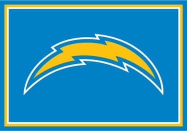 Imperial NFL Los Angeles Chargers  Area  Rug