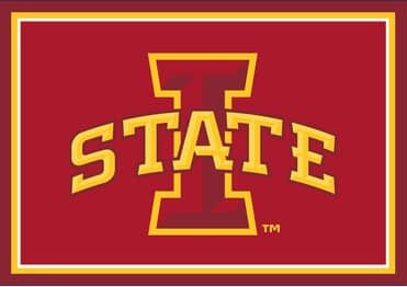 Imperial COLLEGE Iowa State University Area  Rug