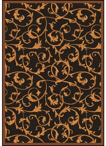 Joy Carpets Any Day Matinee Acanthus Brown