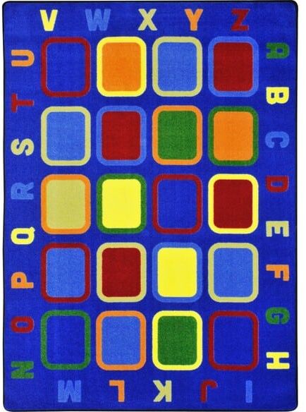 Joy Carpets Kid Essentials Alphabet Tiles Multi