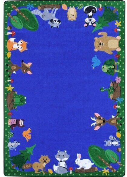 Joy Carpets Kid Essentials Animals Among Us Multi