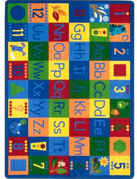 Joy Carpets Kid Essentials Around the Block II Multi