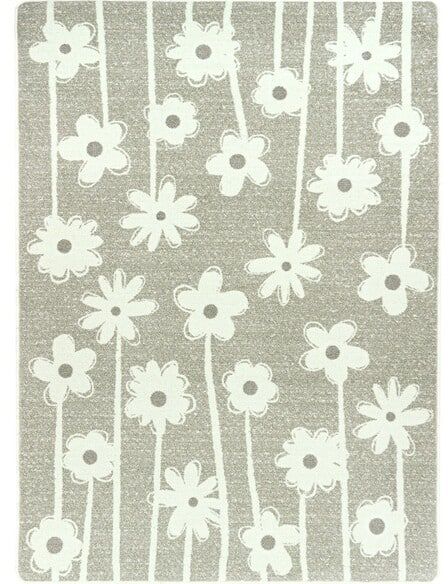 Joy Carpets Claremont Kids Big Blooms Linen