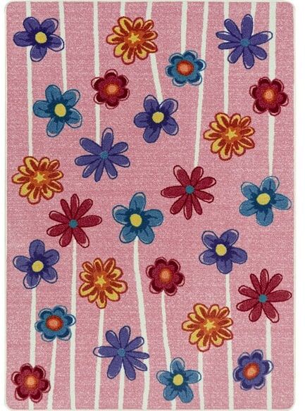 Joy Carpets Claremont Kids Big Blooms Bouquet