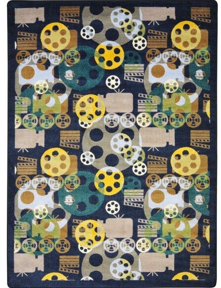 Joy Carpets Any Day Matinee Blockbuster Navy